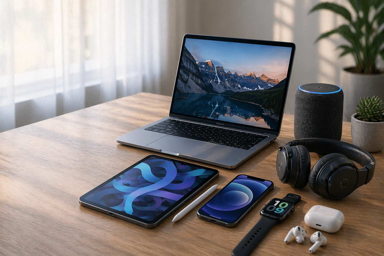 Electronics deals and special offers workspace scene